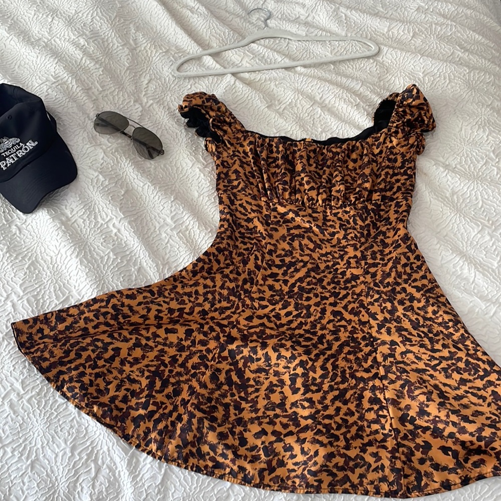C/MEO Collective leopard dress